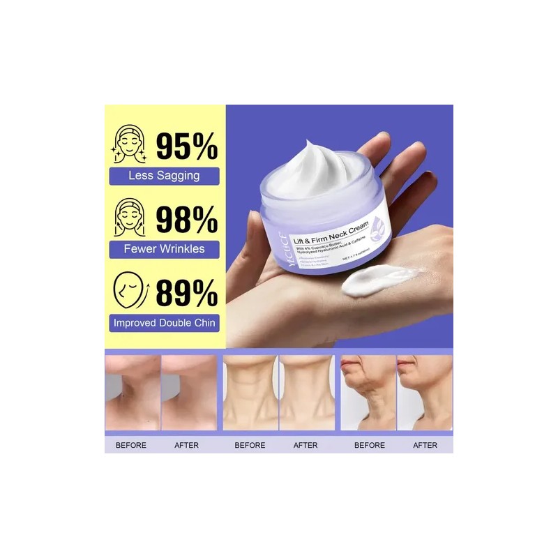 Crema Reafirmante E Hidratante Cuello + Escote Yecuce 50ml