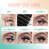 GEMERRY Wimpern Extensions Spikes DIY Cluster Wimpern D Curl Individuelle