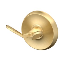 Gatco Designer II Robe Hook, Brushed Brass