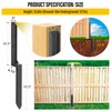 Epcee Heavy Duty Steel Fence Post Repair Stakes, Fence Post