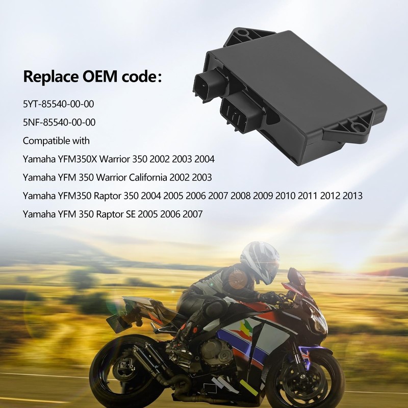CDI Box- Ignitor Module Unit 5YT-85540-00-00 5NF-85540-00-00 for Yamaha YFM350X