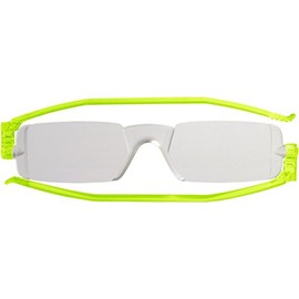 Twist & Read Flat Folding Reader, Apple Green +1.0