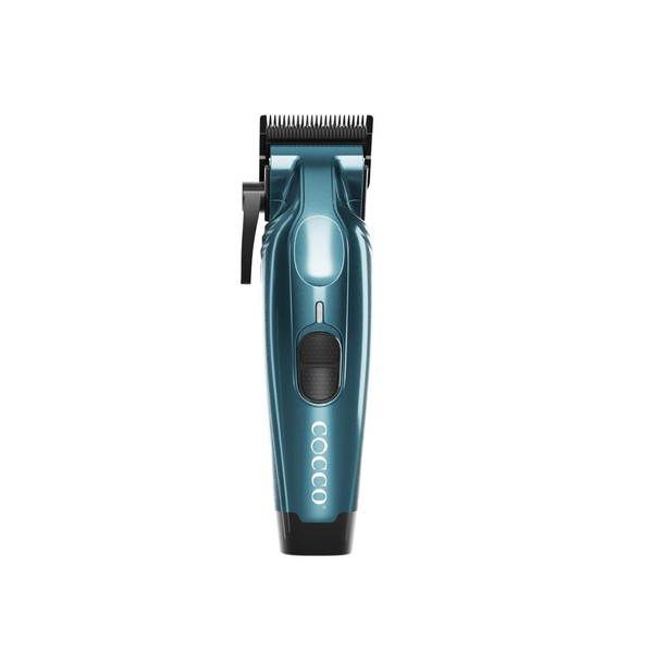 Cocco® Hyper Veloce Pro Clipper Collection: Precision Clippers for Professionals - Digital Gap™ Graphene Blade, High-Torque DC Motor, All-Metal, Cordless (Exclusively in Dark Teal)