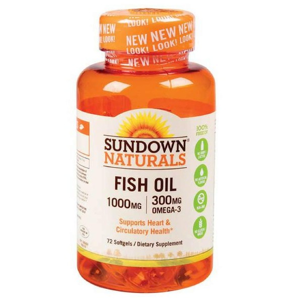 Fish Oil 1000 mg Softgels Cholesterol Free
