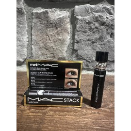 MAC Stack Infinite-Build Volume + Length Mascara Travel Size 0.27 oz/8 ml. Black
