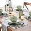 Dinnerware Sets for 6, 24 Pieces Ceramic Plates and Bowls
