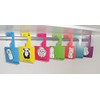 Katies Playpen Baby Clothes Wardrobe Dividers Organisers - Bright Animals