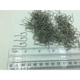Unbranded 10PCS Stainless Ear Wire with loop Crafts, Dangle Earrings, Jewelry supply CBF02