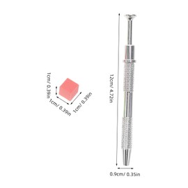 minkissy Art Sponge Set for Nail Design 4 Claws Sponges with Brush Stencil for Manicure Kit