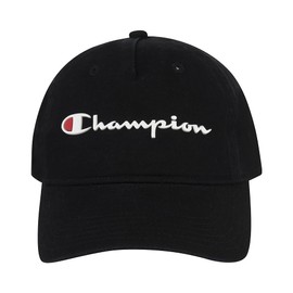 Champion Ameritage Dad Adjustable Cap, Medium Black, One Size