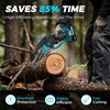 Chainsaw 6-Inch 1 Pack 2000mAh Battery Hand Mini Chain Saw