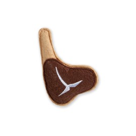 Karlie 521592 Cat Toy Textile T-Bone 8 cm Brown