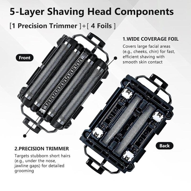 WES9032P Shaver Replacement Blades for Panasonic arc 5 5-Blade Shavers