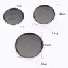 kdjsic 9/10/11/12-Inch Non-Stick Pizza Pan Carbon Steel Pizza Oven Tray