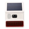 Solar Alarm Wireless DC 5V 433MHz 100dB Infrared Sensor IP65