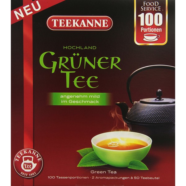 Teekanne Green Tea Pack of 2 (2 x 150 g)