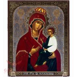 Christian Wooden Icon Mother of God Quick to Hear Скоропослушниц