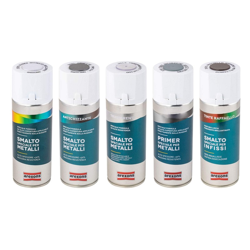 AREXONS 3290 SPECIALE METALLI FONDO ANTIRUGGINE GRIGIO ML 400, 400