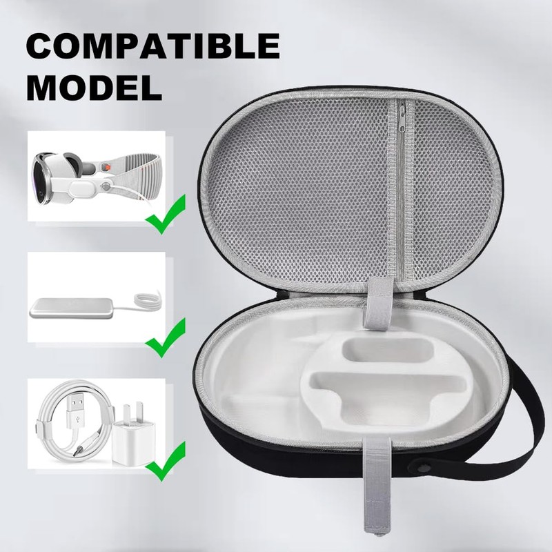 JDXFENG Hard Carrying Case for（Apple） Vision Pro, Travel Protective Case