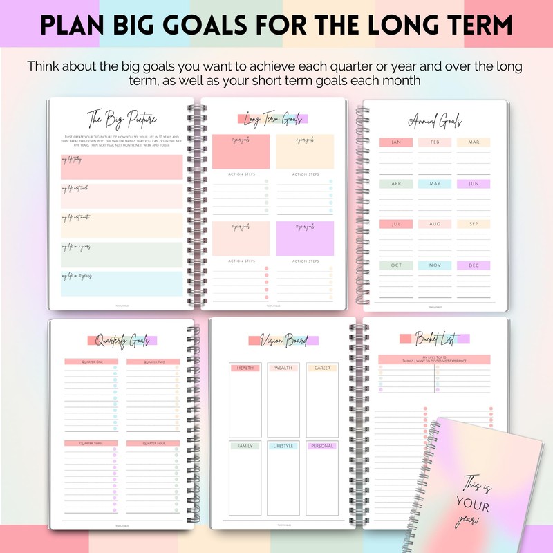 Goal Planner | SMART Goal Setting Kit for the New