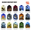 Men's Women's Sweater Jacket Full Zip Fleece Wolf Wildlife Sweatshirt