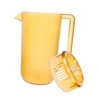 Gatuida Large Capacity Frosted Plastic Cold Water Pitcher with Lid