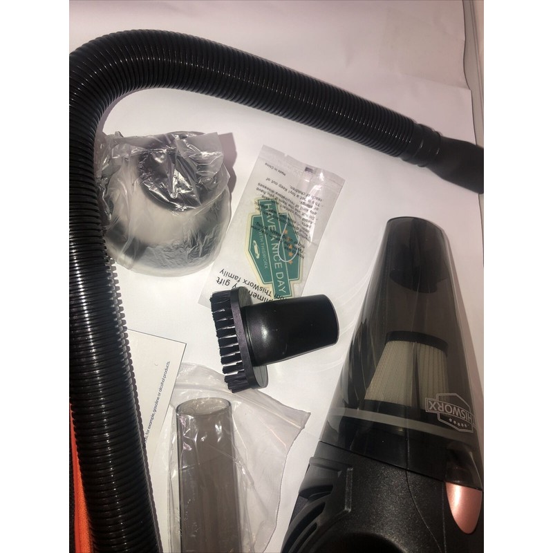 Zabba ThisWorx Car Vacuum Cleaner Corded with Accessory Kit NEW