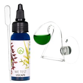USCAPE DropChecker CO2 Continuous Test with Test Fluid and Pipette for Accurate Determination of the Co2 Content in the Aquarium (S)