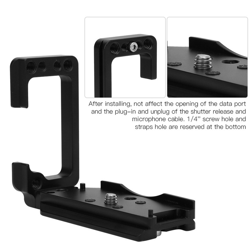 Aluminium Alloy L shape Stretchable Short Quick Release Plate for