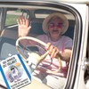 Unicorn with Sunglasses Parking Disc Be A Unicorn for Fun