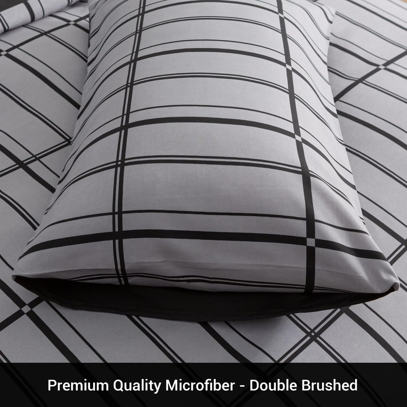 Pamposh Double Duvet Set - Premium Brushed Microfiber Double Duvet