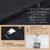Amyu Wrinkle-Resistant Men's Apron, Simple, Neck, Black