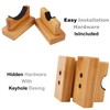 AHANDMAKER Baseball Bat Display Stand, Set of 2 Baseball Bat