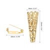 PATIKIL 23mm Corsage Decorative Holder, 6 Pcs Brooch Pin Vase