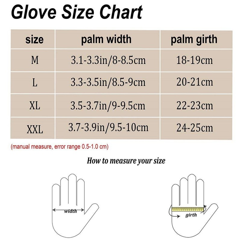 ILM Alloy Steel Touchscreen Bicycle Motorcycle Motorbike Powersports Racing Gloves