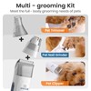 oneisall Dog Grooming Vacuum, Pet Grooming Vacuum with Clipper Nail