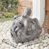 Euiroet Funny Octopus Sculpture Gutter Downspout Extender,Garden Statue Ornament,Decor Downspout
