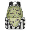 Beetlejuice Stripes-Heady Backpack, White, 24.5 x 29 cm, Capacity 8