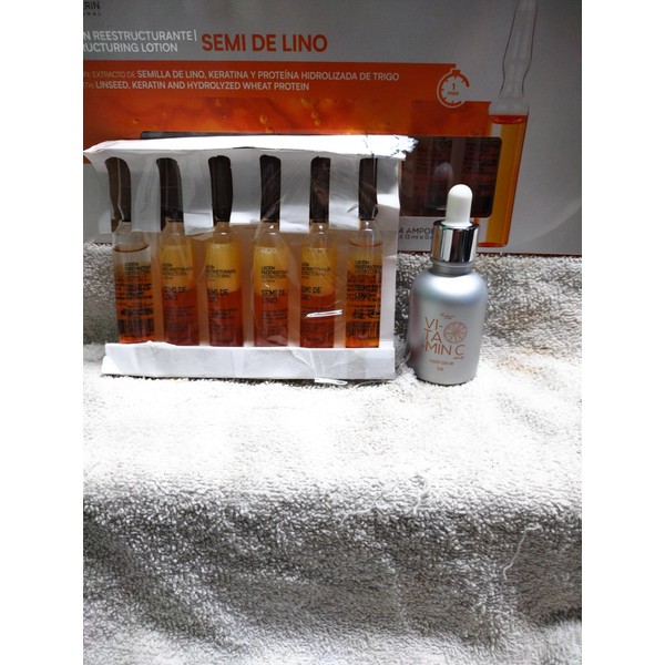 LANOSTERIN 6 Semi De Lino 44 fl oz Ampoules/Locion Reestructurante