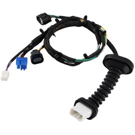 FUSCH Rear Door Harness with Connectors Compatible with Dodge Ram 1500 2500 3500 4500 5500 2004-2010 Replaces#: 56051931AB 56051931AA 645-506