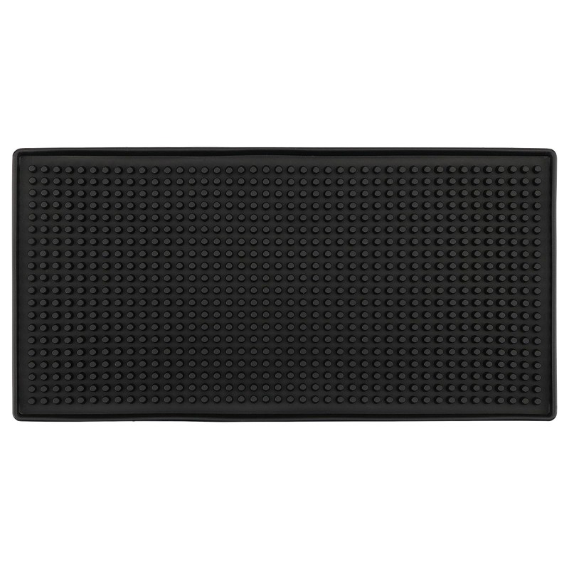 LEXININ 2 Pack 6 x 12 Inch Rubber Bar Mat,
