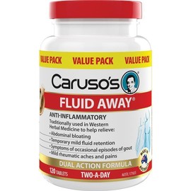 Carusos Fluid Away 120 Tablets Exclusive Size