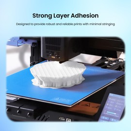 TEQStone PLA Filament 1.75mm Purple 1KG Perfectly Wound Accuracy +/-0.02mm PLA Basic 3D Printer Filament