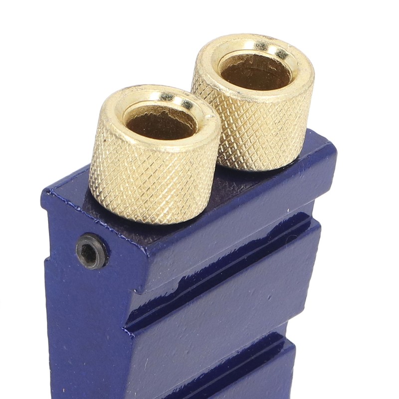 Pocket Hole Jig Kit Dowel System Set Woodwork Guides Joint