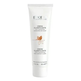 Crema Despigmentante Para Manchas, Melasma Y Paño Exel 30ml Vegana sin Tacc y Gluten con Acido mandelico y Kojico y Vitamina C Estabilizada con Filtro solar UVA y UVB Todo tipo de piel