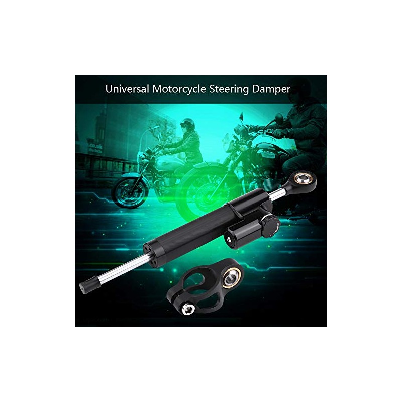 Steering Damper for Motorcycle, Stabiliser for Shock Absorber, Reverse Safety