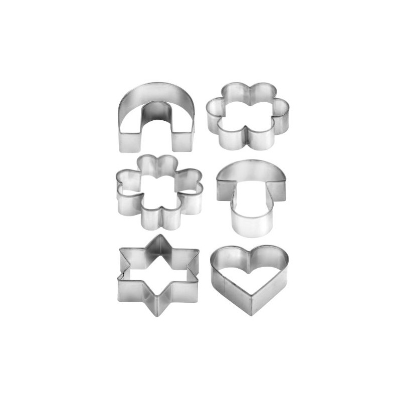 Tescoma Cookie Cutters in Ring Delicia, 6 Pieces
