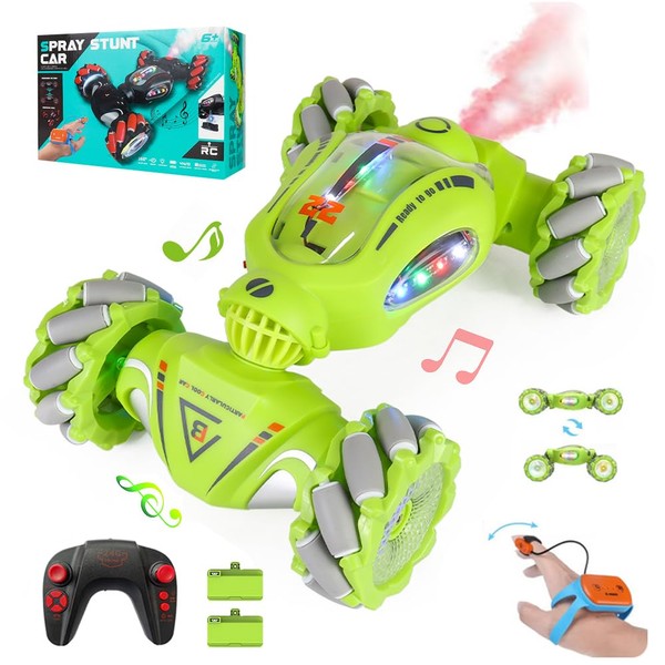 Hylukon Ferngesteuertes Auto, 2,4 GHz RC Stunt Auto, RC Stunt