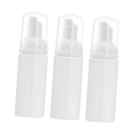 BUGUUYO 3pcs Pump Bottles for Liquid Soap and Lotion Refillable Cosmetic Containers for Home and Travel Convenient Clean and Refill Design