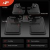 A-Premium Set of 4PCS Mud Flaps Splash Guards Mudflaps Mudguards